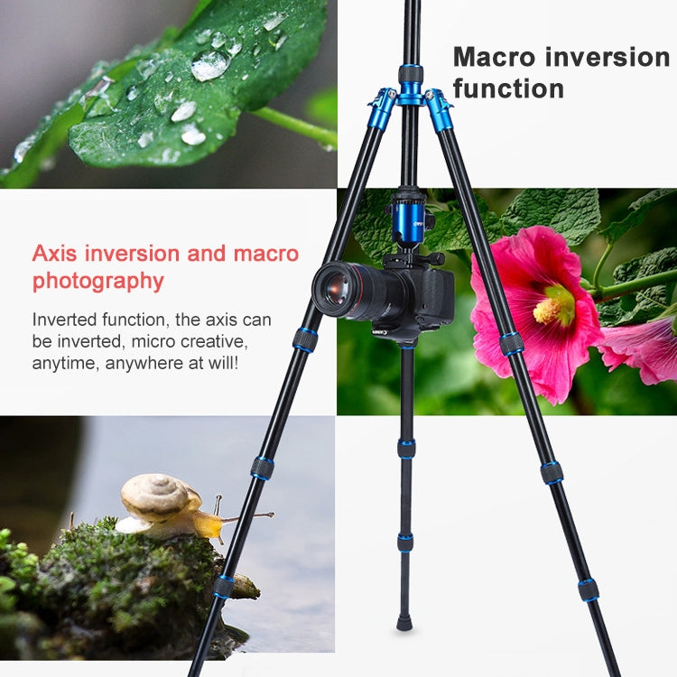 TRIOPO Oubao A-688 Adjustable Portable Aluminum Alloy Tripod with Ball Head for SLR Camera