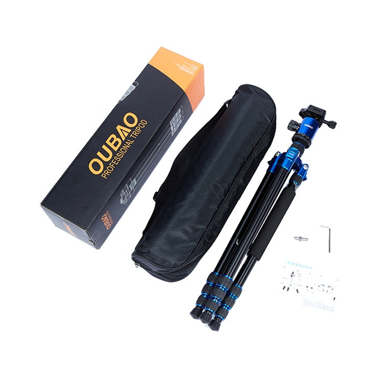 TRIOPO Oubao A-688 Adjustable Portable Aluminum Alloy Tripod with Ball Head for SLR Camera