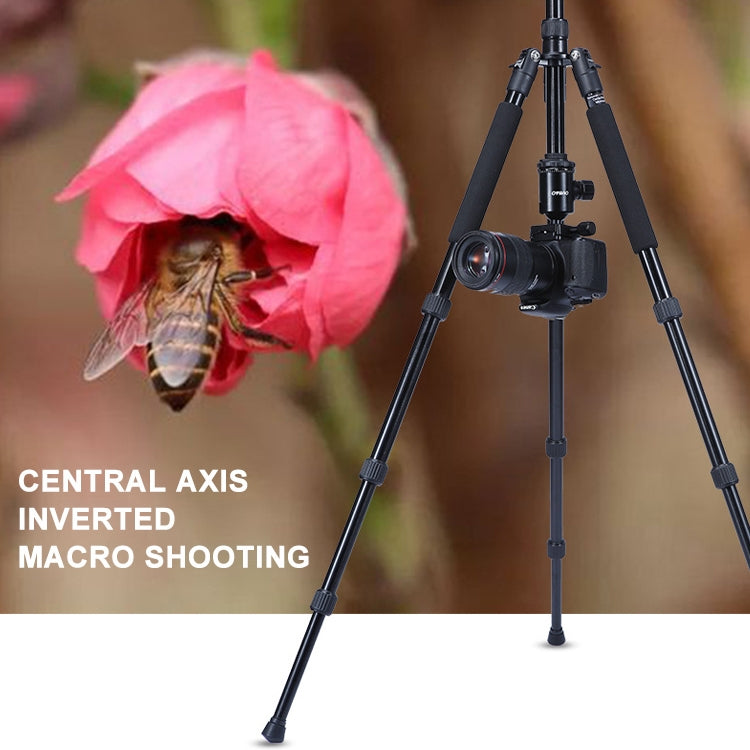 TRIOPO Oubao A-608S Adjustable Portable Aluminum Alloy Tripod with Ball Head for SLR Camera