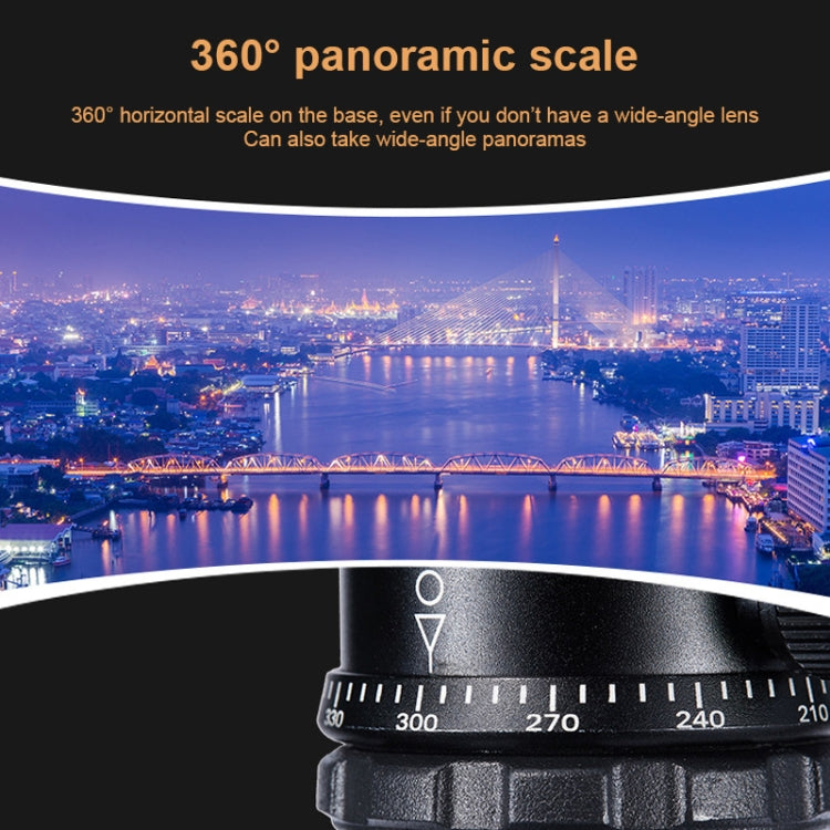 TRIOPO Oubao A-208S Adjustable Portable Aluminum Alloy Tripod with Ball Head for SLR Camera