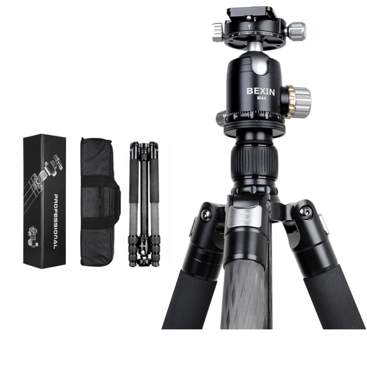 BEXIN W324C M44 Carbon Fiber Tripod Stable Shooting Camera for Vdeo Point Dslr Camera