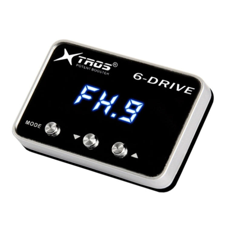 TROS TS-6Drive Potent Booster Electronic Throttle Controller, For Honda Acura MDX 2013-, For Honda Acura TLX 2014-, For Honda Acura RDX 2007-2012, For Honda Acura RDX 2013-, For Chrysler 200 2011-2014, For Chrysler 200 2015-, For Chrysler Aspen 2007-2...