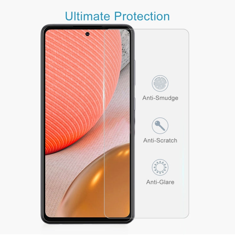 0.26mm 9H 2.5D Tempered Glass Film, For Samsung Galaxy A72 5G / 4G (1 PC), For Samsung Galaxy A72 4G (1 PC), For Samsung Galaxy A52 4G (1 PC), For Samsung Galaxy A52 5G / 4G (1 PC)