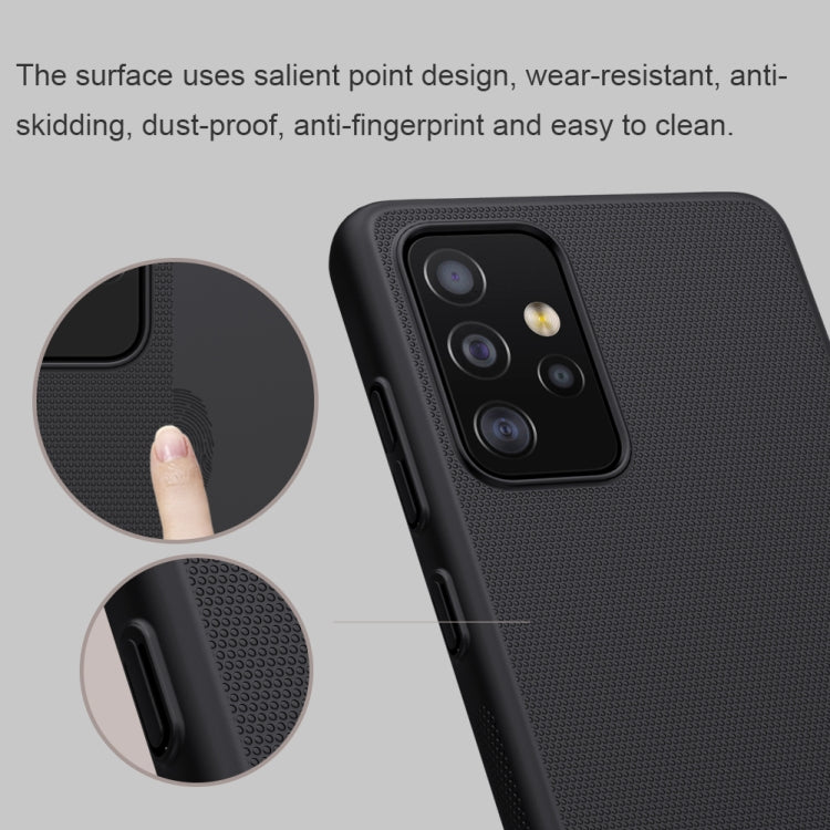 NILLKIN Frosted Concave-convex Texture PC Protective Case, For Samsung Galaxy A32 5G, For Samsung Galaxy A52 5G