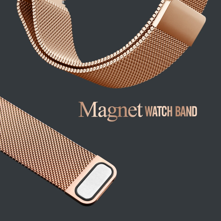 SKMEI 9197 Simple Non-scale Dial Metal Mesh Belt Quartz Watch for Ladies