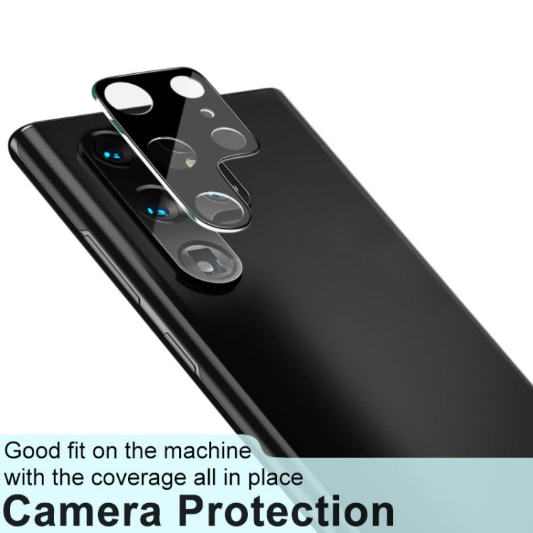 imak Integrated Rear Camera Lens Tempered Glass Film Black Version, For Samsung Galaxy S22 Ultra 5G