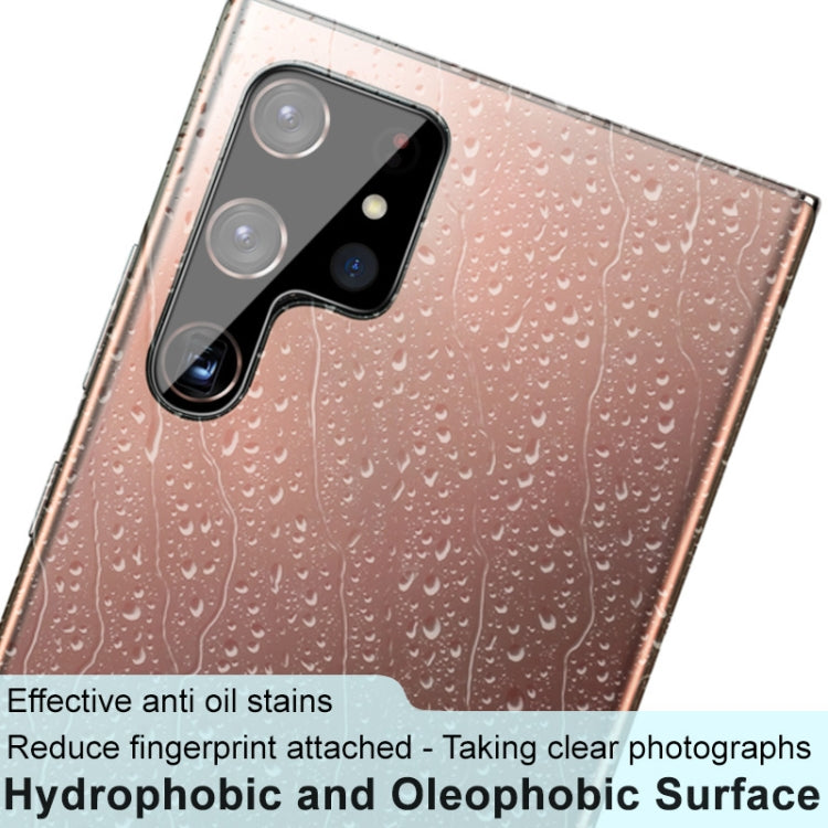 imak Integrated Rear Camera Lens Tempered Glass Film Black Version, For Samsung Galaxy S22 Ultra 5G