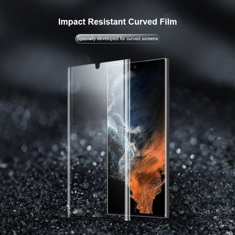 NILLKIN Impact Resistant Curved Surface Film For Samsung Galaxy S22 5G, For Samsung Galaxy S22 5G, For Samsung Galaxy S22+ 5G, For Samsung Galaxy S22 Ultra 5G