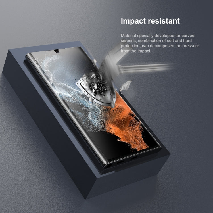 NILLKIN Impact Resistant Curved Surface Film For Samsung Galaxy S22 5G, For Samsung Galaxy S22 5G, For Samsung Galaxy S22+ 5G, For Samsung Galaxy S22 Ultra 5G