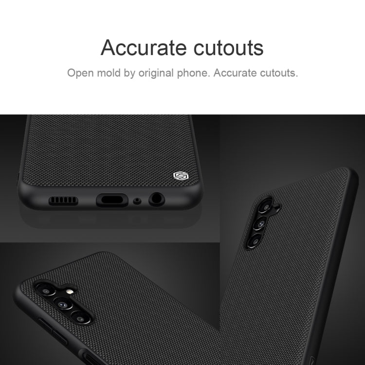 NILLKIN 3D Texture Nylon Fiber PC+TPU Phone Case, For OnePlus Nord CE 2 5G, For Xiaomi Redmi Note 11S, For Samsung Galaxy A13 4G, For Samsung Galaxy A13 5G