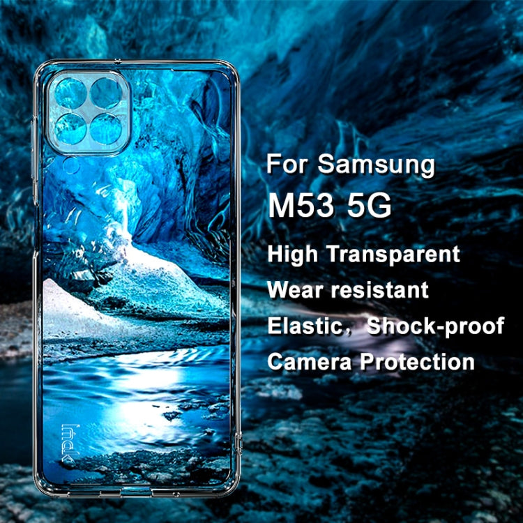 IMAK UX-5 Series Transparent TPU Phone Case, For Samsung Galaxy M53 5G