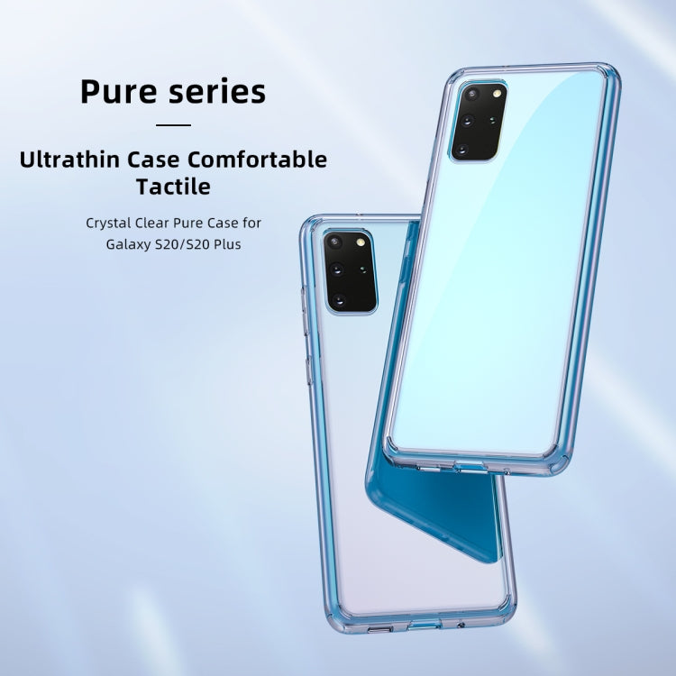 ROCK Pure Series Slim TPU + HD PC Protective Case, For Galaxy S20, For Galaxy S20+, For Galaxy S20 Ultra