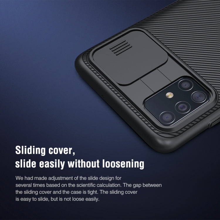 NILLKIN Black Mirror Series PC Camshield Full Coverage Dust-proof Scratch Resistant Mobile Phone Case, For Samsung Galaxy A51, For Samsung Galaxy A71, For Xiaomi Mi 10 Pro / 10