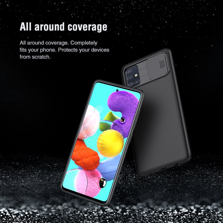 NILLKIN Black Mirror Series PC Camshield Full Coverage Dust-proof Scratch Resistant Mobile Phone Case, For Samsung Galaxy A51, For Samsung Galaxy A71, For Xiaomi Mi 10 Pro / 10