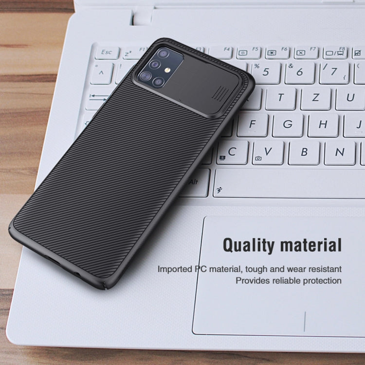NILLKIN Black Mirror Series PC Camshield Full Coverage Dust-proof Scratch Resistant Mobile Phone Case, For Samsung Galaxy A51, For Samsung Galaxy A71, For Xiaomi Mi 10 Pro / 10