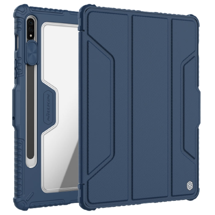 NILLKIN Bumper Pro Camshield Tablet Leather Case, For Samsung Galaxy Tab S7