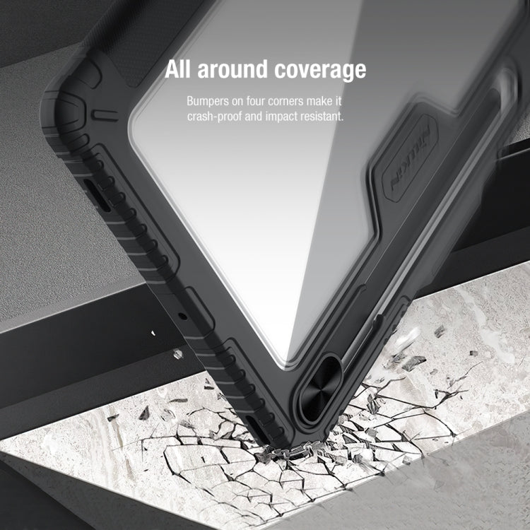 NILLKIN Bumper Pro Camshield Tablet Leather Case, For Samsung Galaxy Tab S7