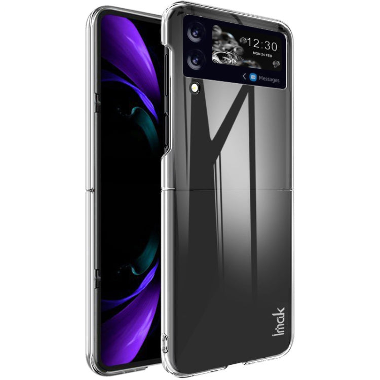 IMAK Wing II Wear-resisting Crystal Pro PC Protective Phone Case, For Samsung Galaxy Z Flip4 5G