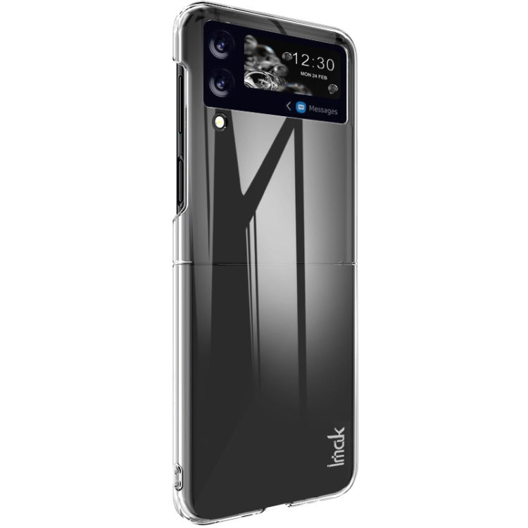 IMAK Wing II Wear-resisting Crystal Pro PC Protective Phone Case, For Samsung Galaxy Z Flip4 5G