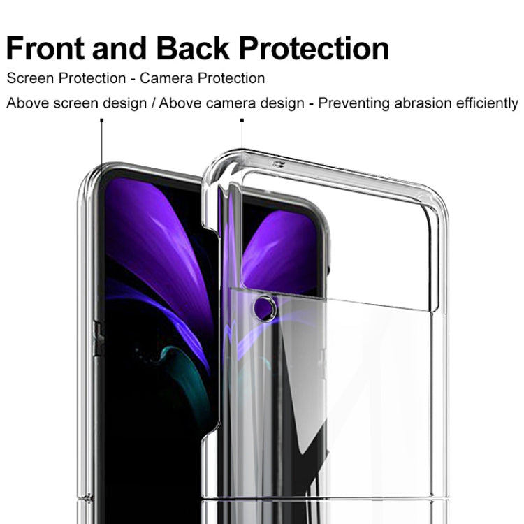 IMAK Wing II Wear-resisting Crystal Pro PC Protective Phone Case, For Samsung Galaxy Z Flip4 5G