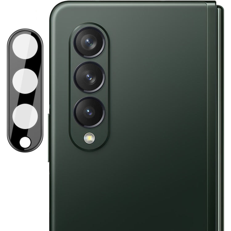 imak Integrated Rear Camera Lens Tempered Glass Film with Lens Cap Black Version, For Samsung Galaxy Z Fold4 5G