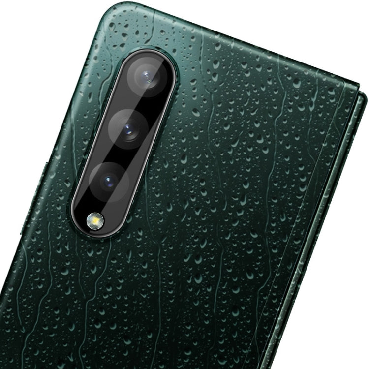 imak Integrated Rear Camera Lens Tempered Glass Film with Lens Cap Black Version, For Samsung Galaxy Z Fold4 5G