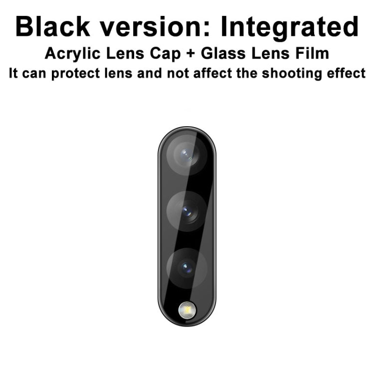 imak Integrated Rear Camera Lens Tempered Glass Film with Lens Cap Black Version, For Samsung Galaxy Z Fold4 5G