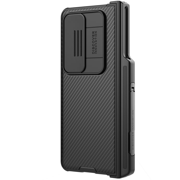 NILLKIN Black Mirror Pro Series Camshield PC Phone Case with Pen Slot, Set Version, For Samsung Galaxy Z Fold4 5G
