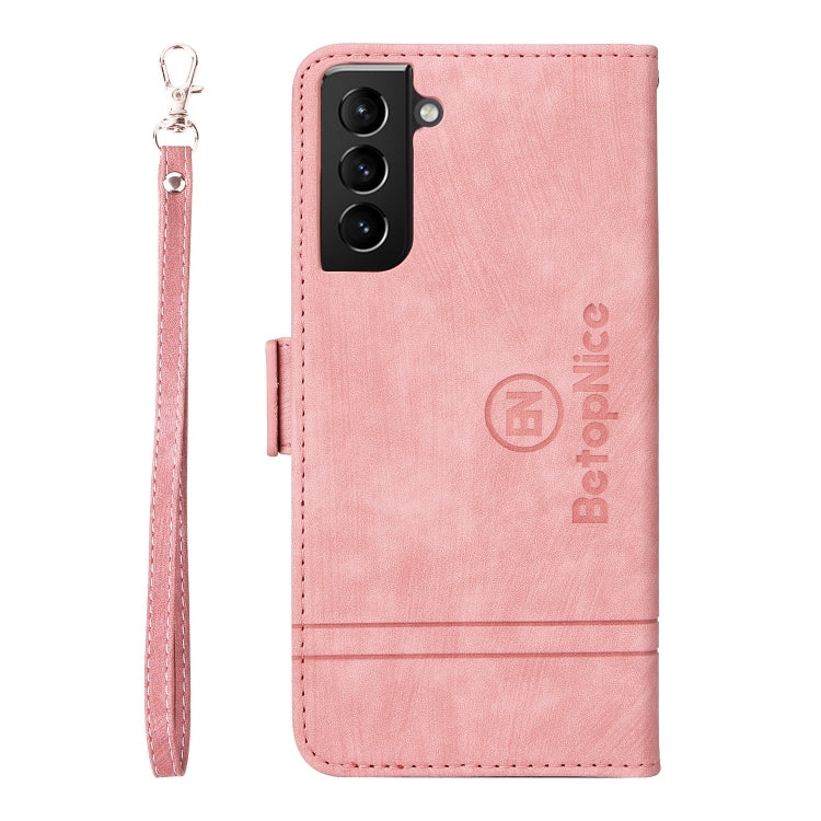 BETOPNICE Dual-side Buckle Leather Phone Case, For Samsung Galaxy S21+ 5G, For Samsung Galaxy S21 Ultra 5G, For Samsung Galaxy S22 5G, For Samsung Galaxy S22+ 5G, For Samsung Galaxy S22 Ultra 5G, For Samsung Galaxy A22 5G, For Samsung Galaxy S21 5G
