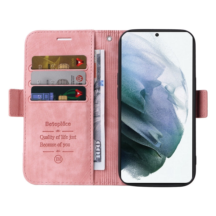 BETOPNICE Dual-side Buckle Leather Phone Case, For Samsung Galaxy S21+ 5G, For Samsung Galaxy S21 Ultra 5G, For Samsung Galaxy S22 5G, For Samsung Galaxy S22+ 5G, For Samsung Galaxy S22 Ultra 5G, For Samsung Galaxy A22 5G, For Samsung Galaxy S21 5G