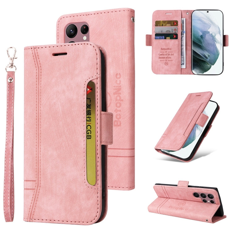 BETOPNICE Dual-side Buckle Leather Phone Case, For Samsung Galaxy S21+ 5G, For Samsung Galaxy S21 Ultra 5G, For Samsung Galaxy S22 5G, For Samsung Galaxy S22+ 5G, For Samsung Galaxy S22 Ultra 5G, For Samsung Galaxy A22 5G, For Samsung Galaxy S21 5G