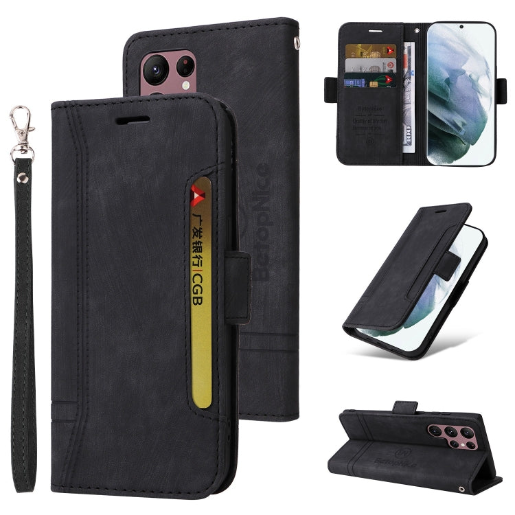 BETOPNICE Dual-side Buckle Leather Phone Case, For Samsung Galaxy S21+ 5G, For Samsung Galaxy S21 Ultra 5G, For Samsung Galaxy S22 5G, For Samsung Galaxy S22+ 5G, For Samsung Galaxy S22 Ultra 5G, For Samsung Galaxy A22 5G, For Samsung Galaxy S21 5G