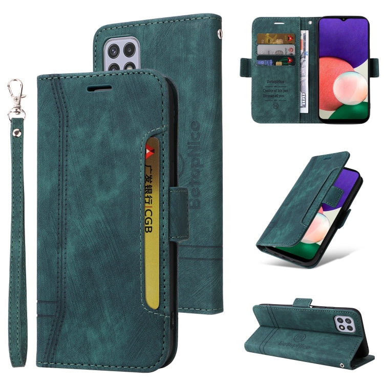 BETOPNICE Dual-side Buckle Leather Phone Case, For Samsung Galaxy S21+ 5G, For Samsung Galaxy S21 Ultra 5G, For Samsung Galaxy S22 5G, For Samsung Galaxy S22+ 5G, For Samsung Galaxy S22 Ultra 5G, For Samsung Galaxy A22 5G, For Samsung Galaxy S21 5G
