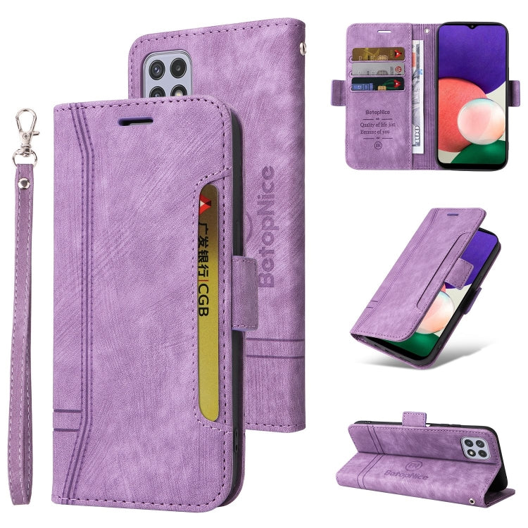 BETOPNICE Dual-side Buckle Leather Phone Case, For Samsung Galaxy S21+ 5G, For Samsung Galaxy S21 Ultra 5G, For Samsung Galaxy S22 5G, For Samsung Galaxy S22+ 5G, For Samsung Galaxy S22 Ultra 5G, For Samsung Galaxy A22 5G, For Samsung Galaxy S21 5G