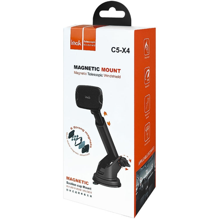 IMAK C5-X4 Telescopic Rod Magnetic Car Holder, C5-X4