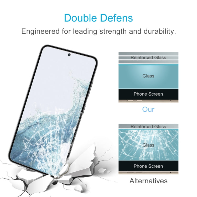 0.26mm 9H 2.5D Tempered Glass Film, Support Fingerprint Unlock, For Samsung Galaxy S23 5G, Support Fingerprint Unlock (1 PC), For Samsung Galaxy S23+ 5G, Support Fingerprint Unlock (1 PC)