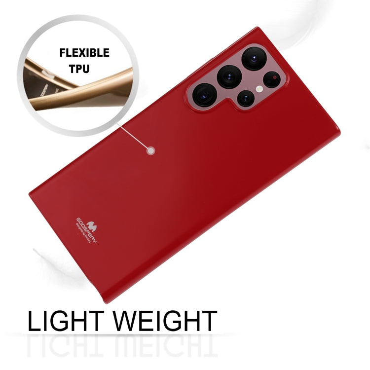 For Samsung Galaxy S23 Ultra 5G GOOSPERY PEARL JELLY Shockproof TPU Phone Case, For Samsung Galaxy S23 Ultra 5G