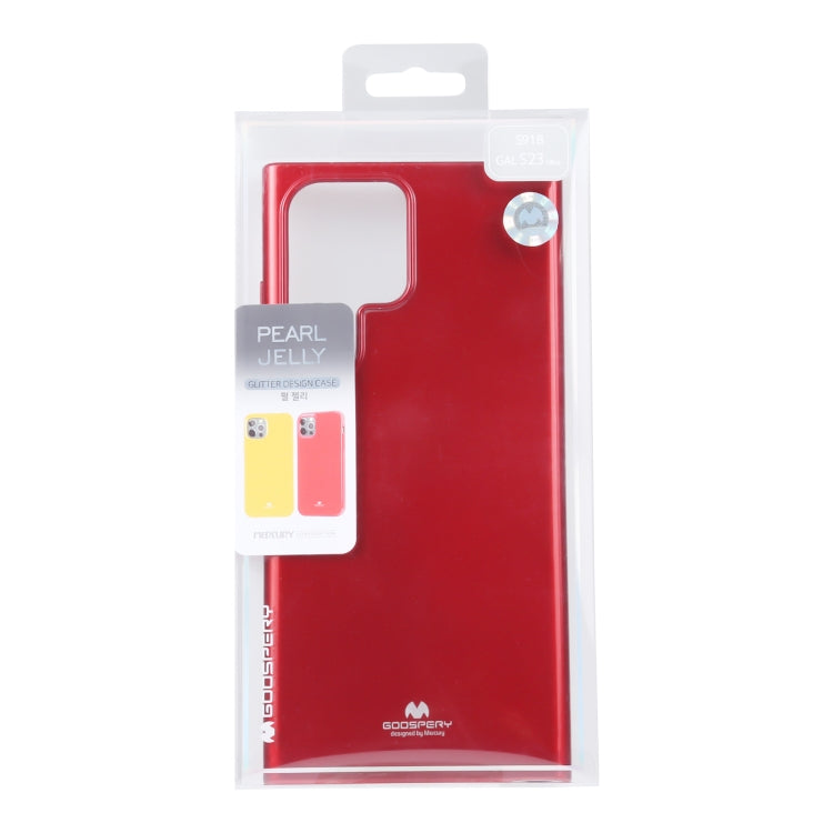 For Samsung Galaxy S23 Ultra 5G GOOSPERY PEARL JELLY Shockproof TPU Phone Case, For Samsung Galaxy S23 Ultra 5G