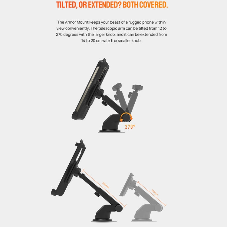 Ulefone Car Suction Cup Phone Holder, Suction Cup Phone Holder