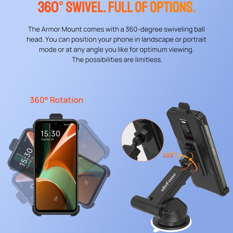 Ulefone Car Suction Cup Phone Holder, Suction Cup Phone Holder