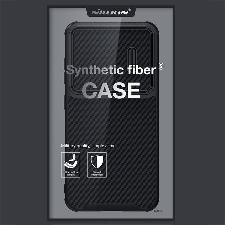 NILLKIN Synthetic Fiber Camshield Phone Case, For Samsung Galaxy S23+ 5G, For Samsung Galaxy S23 Ultra 5G