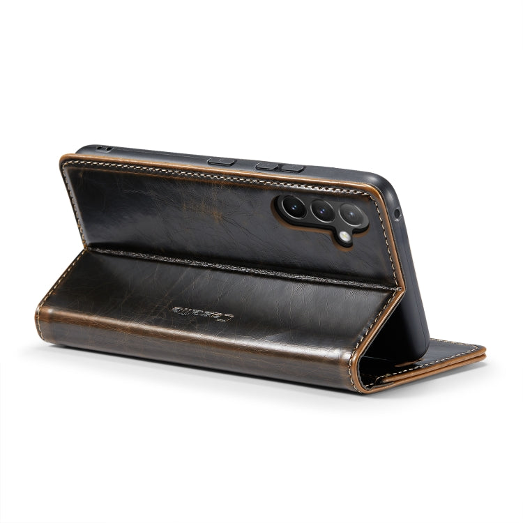 CaseMe 003 Crazy Horse Texture Leather Phone Case, For Samsung Galaxy A34 5G, For Samsung Galaxy A54 5G