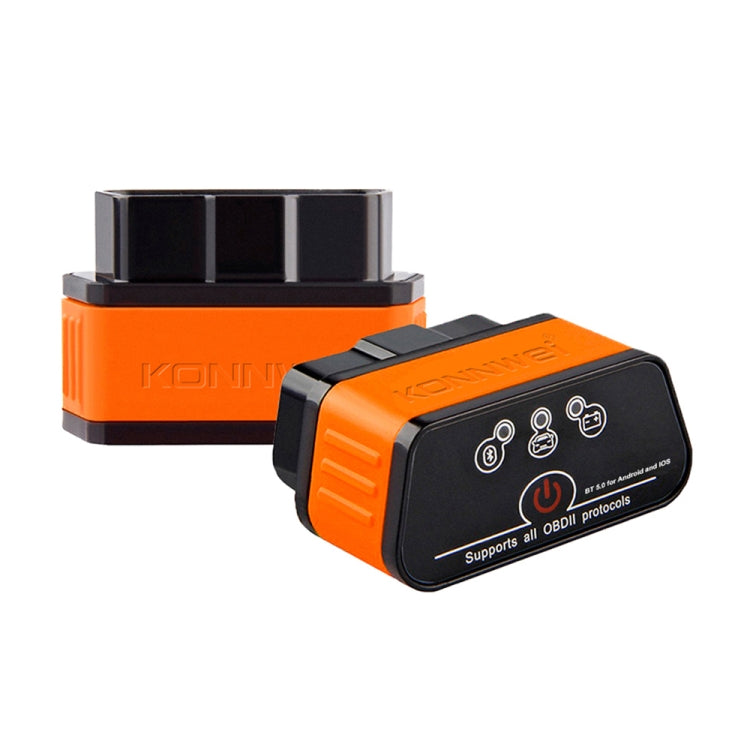 KONNWEI KW903 Bluetooth 5.0 OBD2 Car Fault Diagnostic Scan Tools Support IOS / Android, KW903