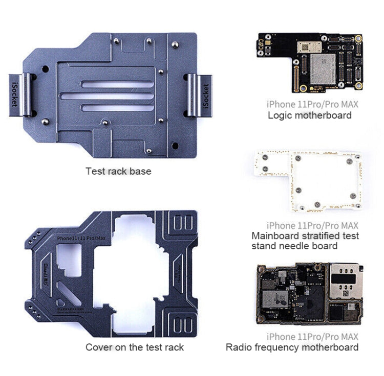Qianli iSocket Motherboard Layered Test Fixture, Qianli iSocket For iPhone 11 Series, Qianli iSocket For iPhone 12 Series, Qianli iSocket For iPhone 13 Series, Qianli iSocket For iPhone 14 Series