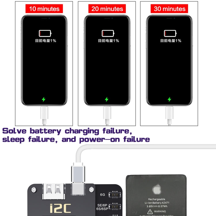 i2C KC01 Multi-function Comprehensive Battery Repair Instrument for iPhone 6-14 Pro Max, Standard Version