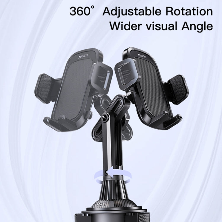 Yesido C195 Car Cup Holder Using Phone Bracket, C195