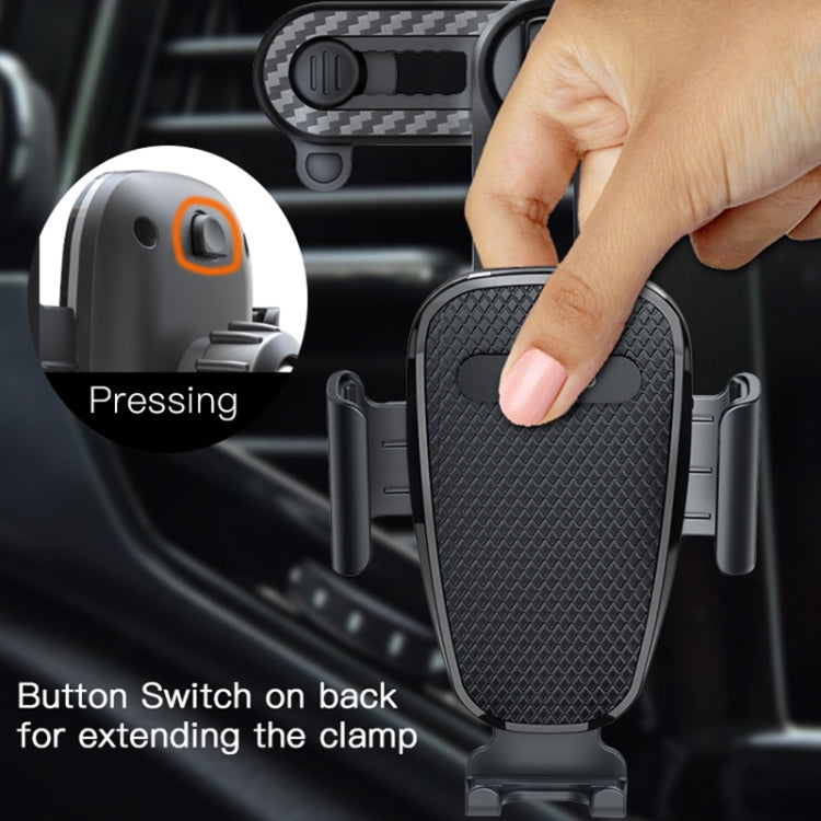 Yesido C105 Car Air Outlet Dual Clip Mobile Phone Navigation Holder, C105