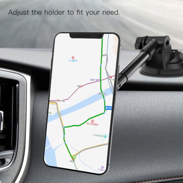 Yesido C41 Car Windshield Telescopic Suction Cup Magnetic Phone Holder, C41