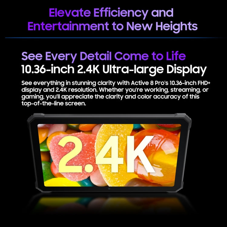 Blackview Active 8 Pro Tablet 10.36 Inch 4G 8GB+256GB