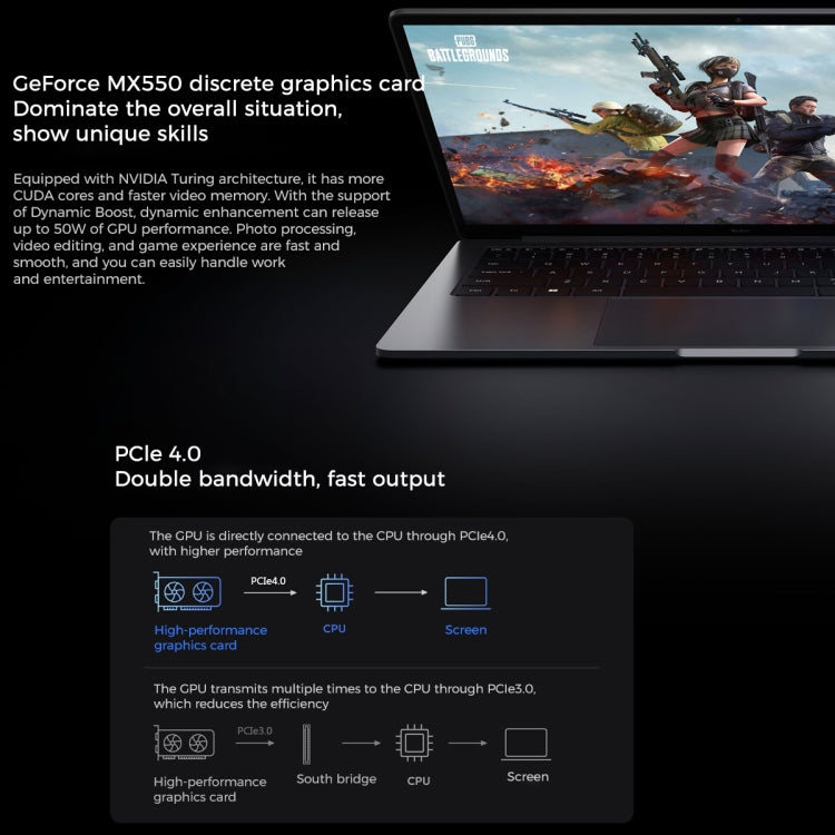 Xiaomi RedmiBook Pro 14 Laptop Intel i7-12650H 16GB+512GB